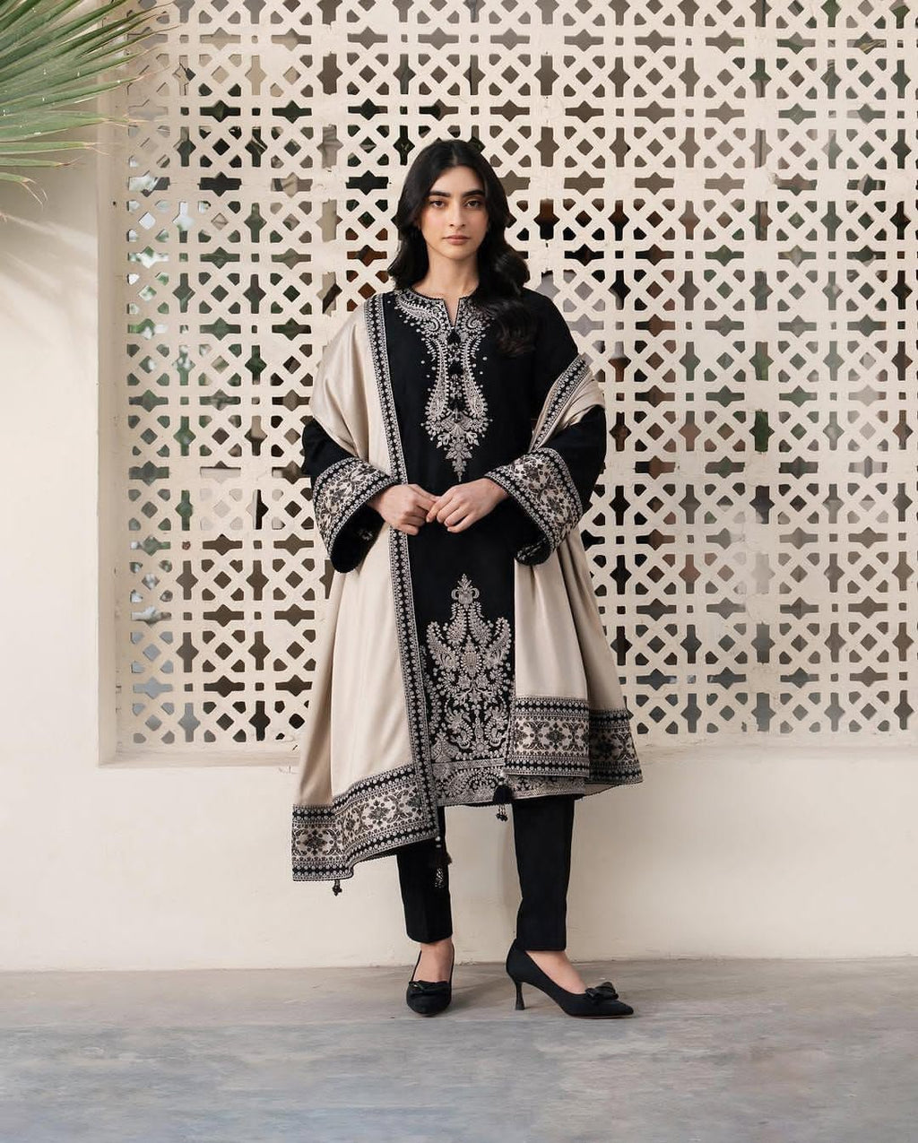 Lawn 3pc unstitched fully embroidered summer collection suit