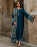 Lawn 3pc unstitched fully embroidered summer collection suit