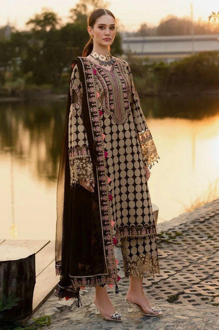 Lawn 3pc usntitched Printed Dress