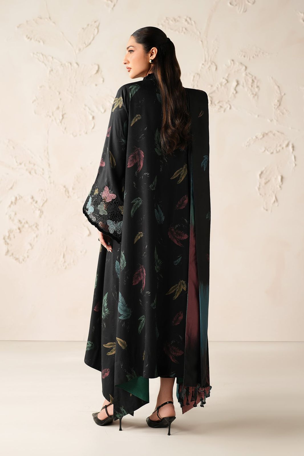 Lawn 3pc usntitched Printed Dress