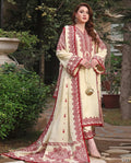 Lawn 3pc unstitched fully embroidered summer collection suit